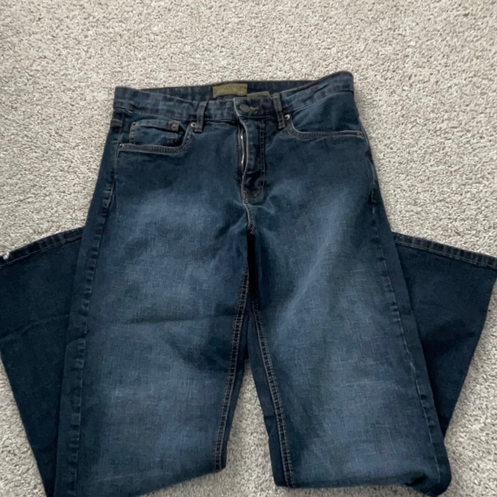 Dark Blue Denim Jeans